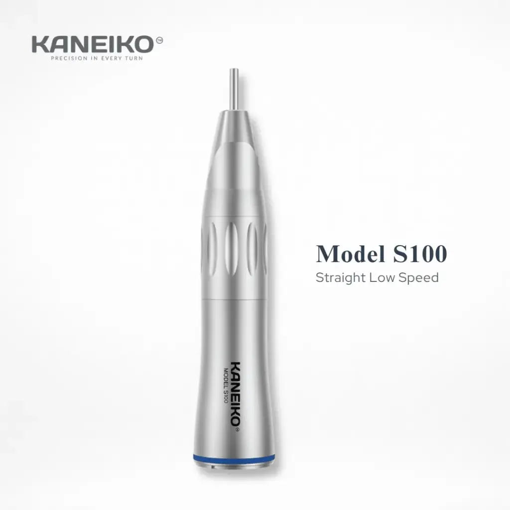 KANEIKO 1:1 LOW SPEED STRAIGHT HANDPIECE WITHOUT LIGHT (INTERNAL WATER PIPELINE)