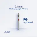 FG FINE STANDARD EGG Ø2.1 19mm