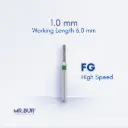 FG DIAMOND CYLINDER ROUNDED EDGE